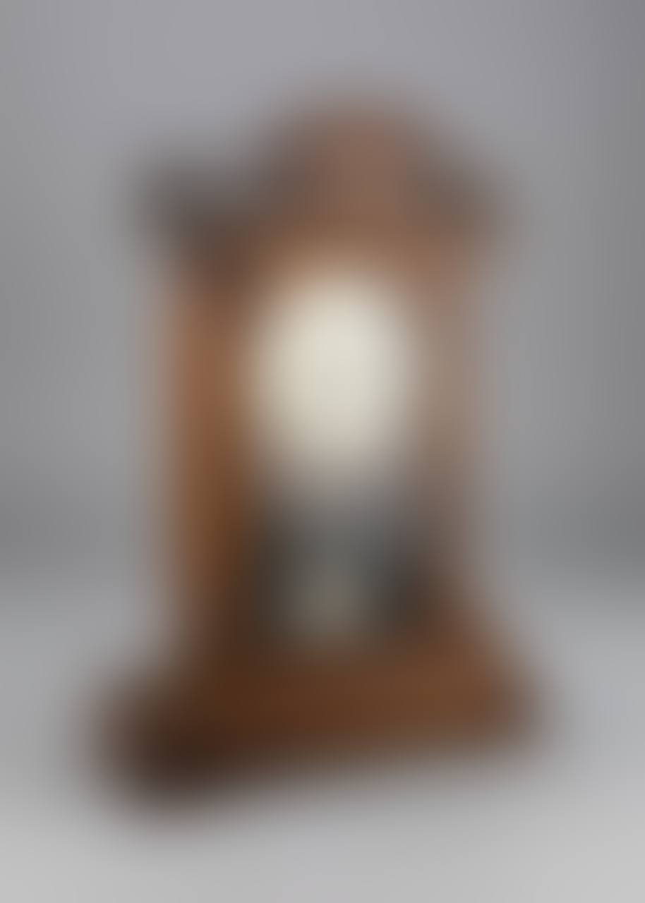 A walnut cased mantle clock (preview)