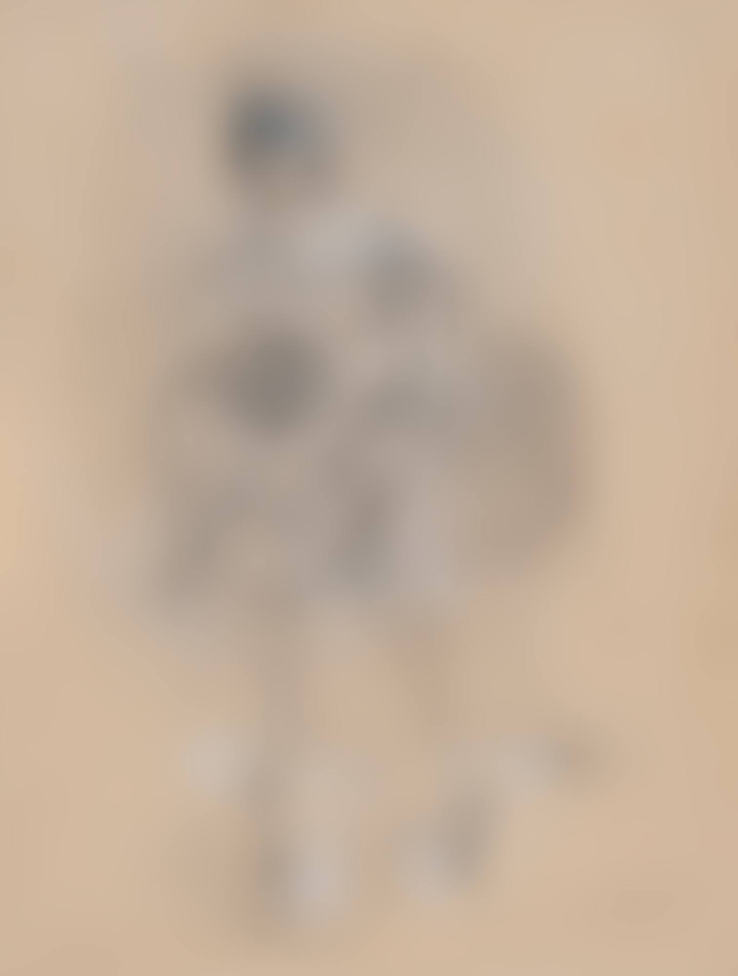 2 drawings: La patineuse; Jeune femme sous la pluie (preview)