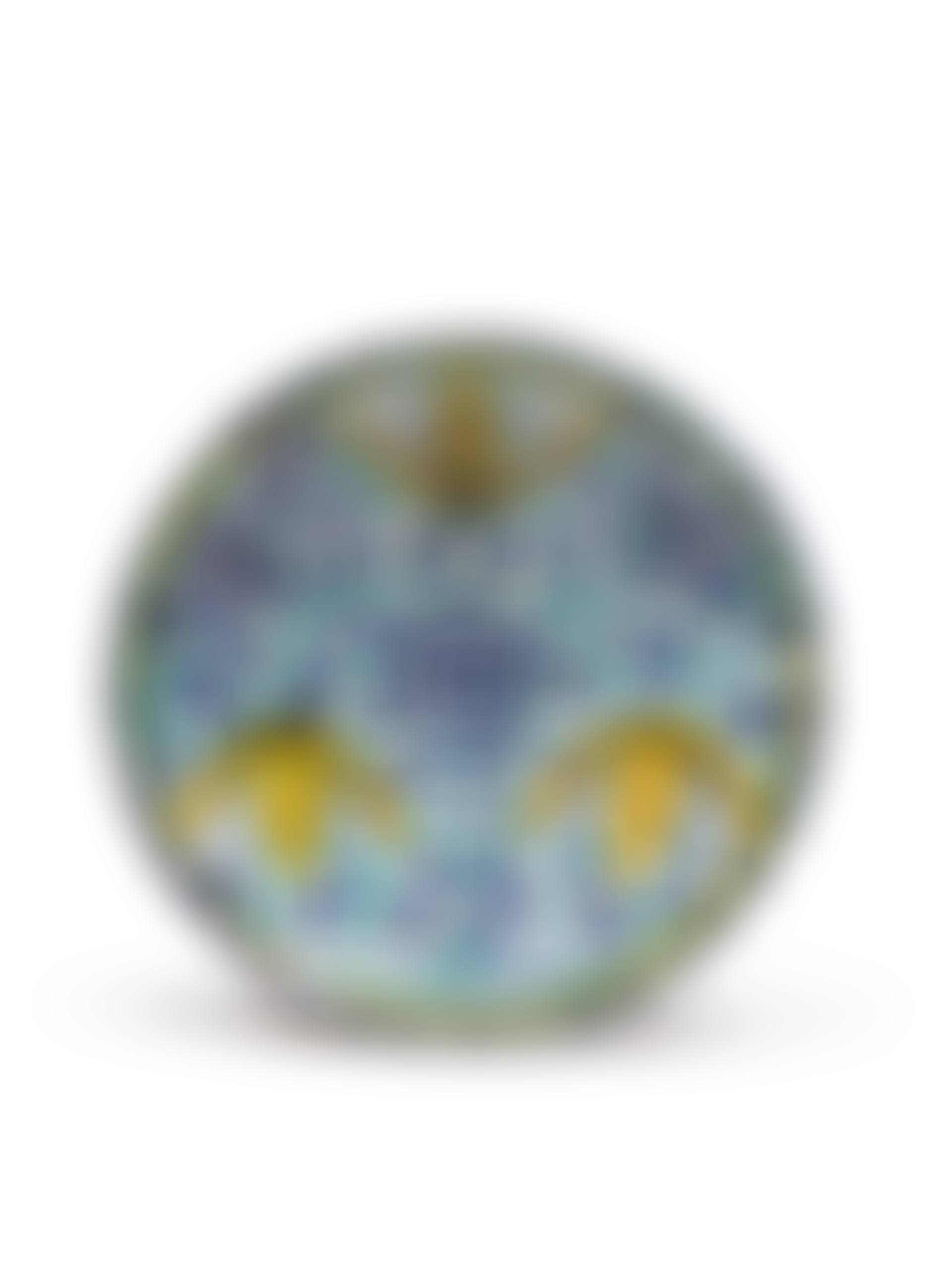 A London Delftware Polychrome Tulip Charger (preview)