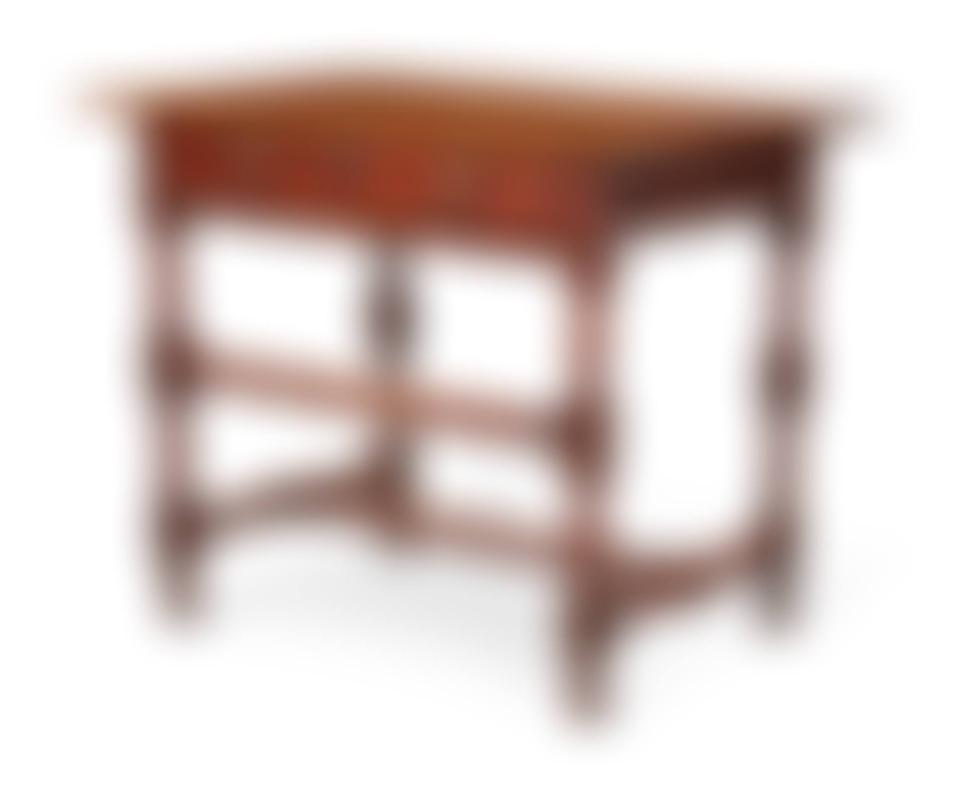 English William and Mary Turned and Joined Oak ‘High-Low’ Stretcher Table, Early 18th Century (preview)