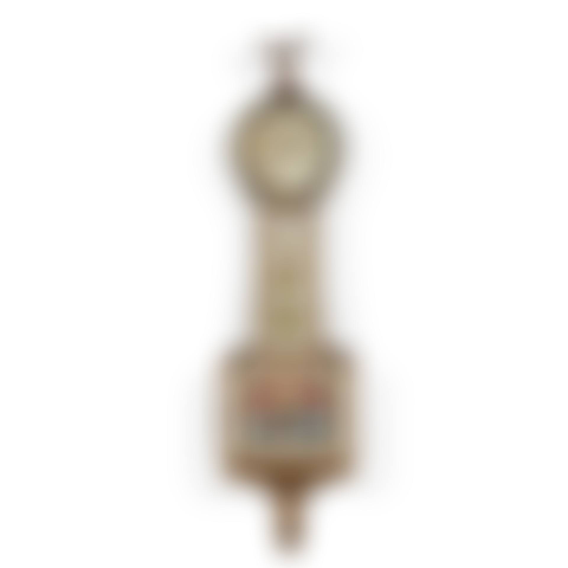 Fine and Rare Classical Mahogany and Giltwood Églomise Paneled Patent Timepiece, William Cummens (1768-1834), Roxbury, Massachusetts (preview)