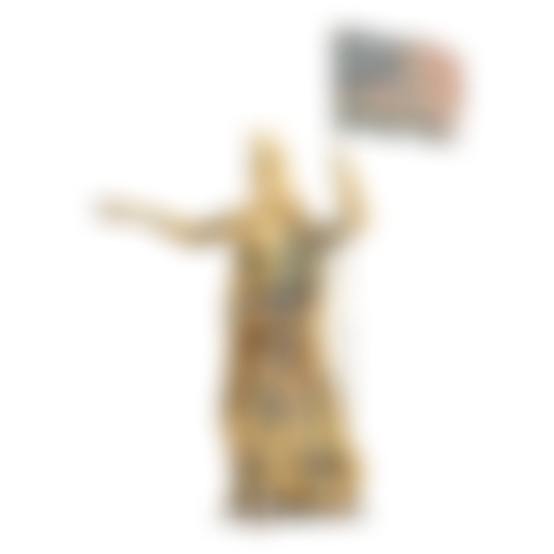 Fine and Rare Molded Copper 'Goddess of Liberty' Weathervane, Possibly J.L. Mott Iron Works, New York (preview)