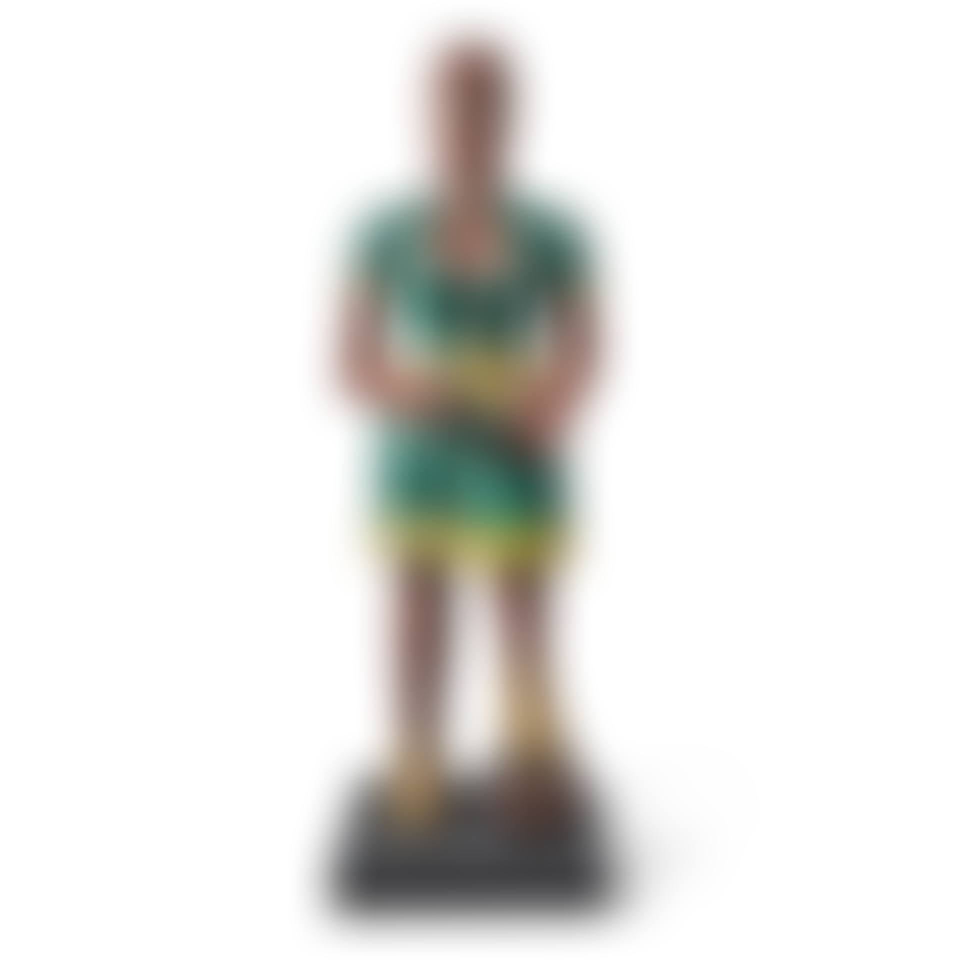 Carved and Polychrome Paint Decorated 'Native American' Tobacconist Trade Figure (preview)