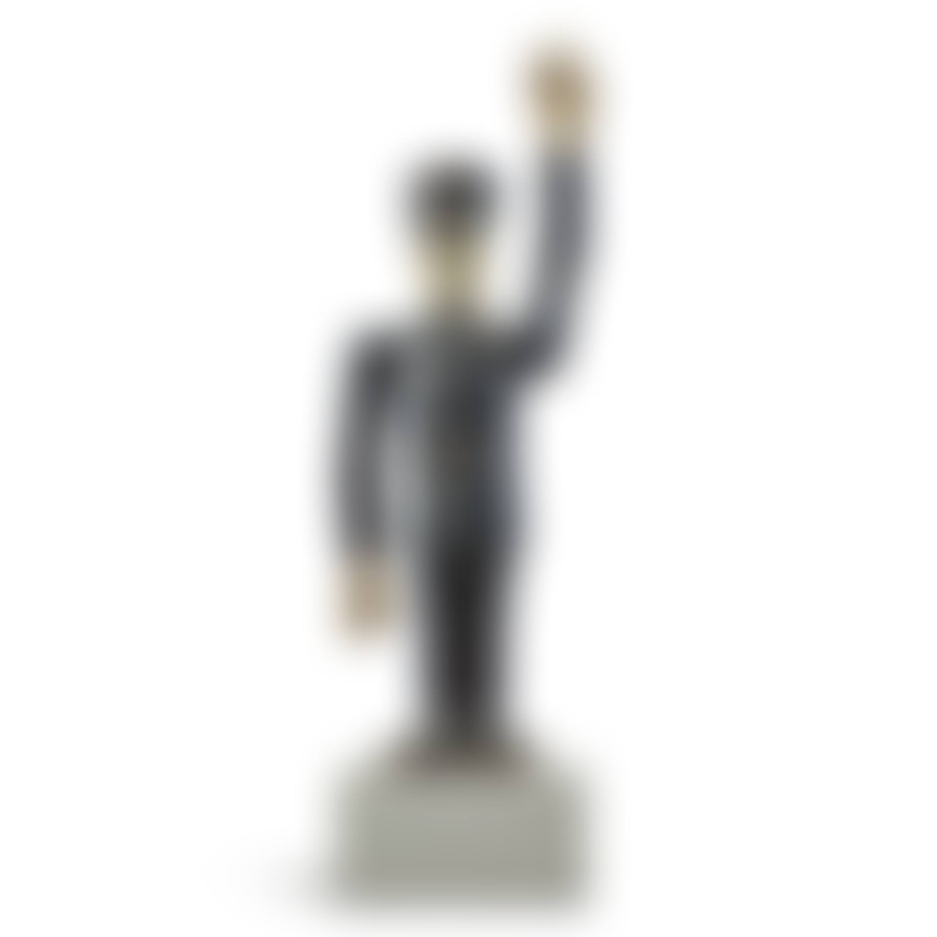 American Carved and Paint-Decorated Wood Policeman Whirligig (preview)