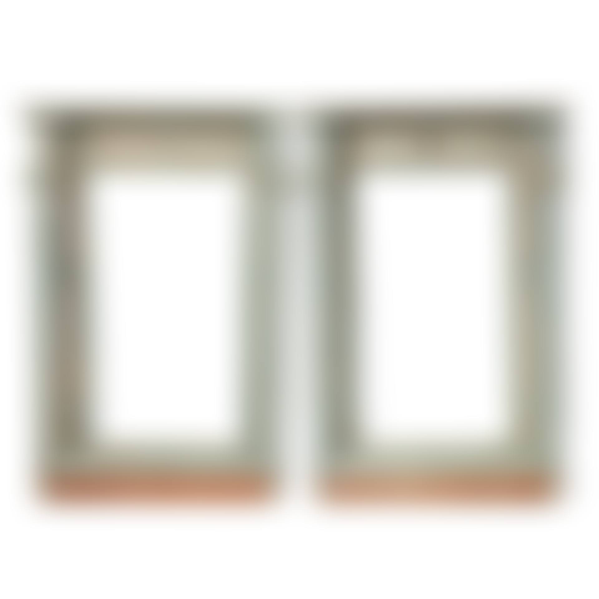 Pair of Polychrome Paint-Decorated Pine Architectural Window Surrounds, Chestertown, Maryland (preview)
