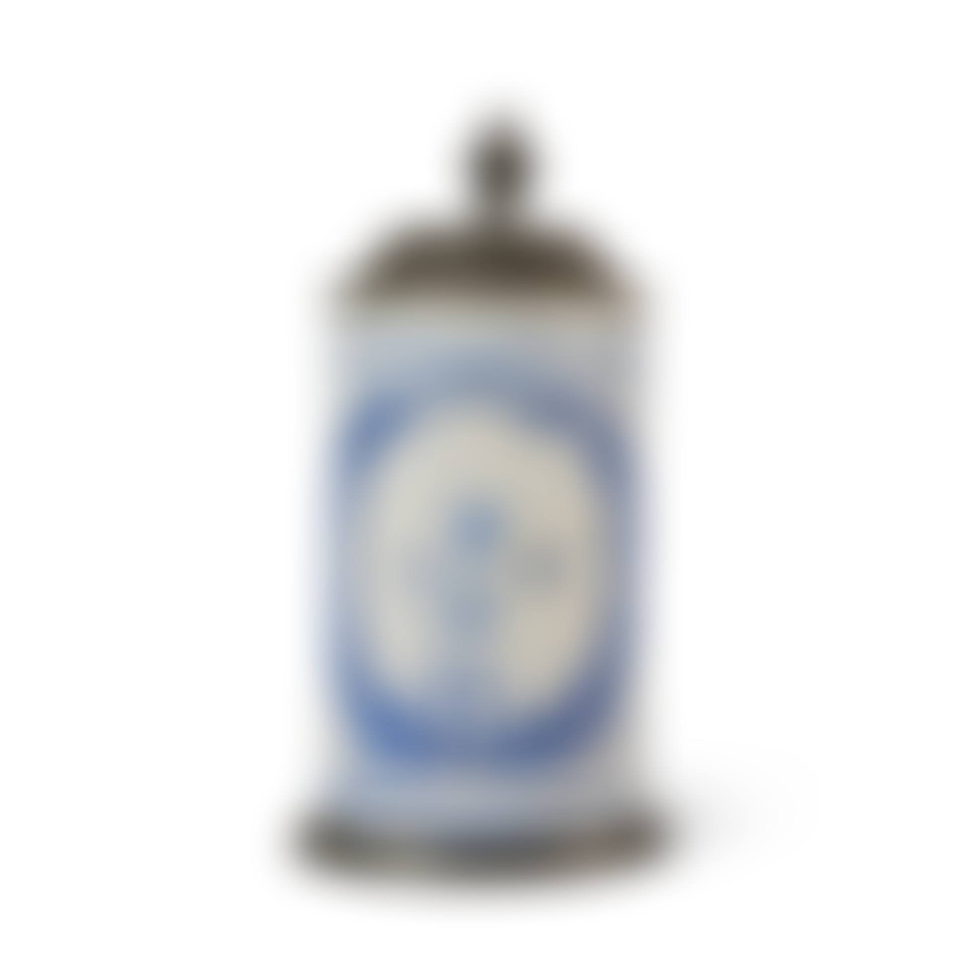 A Dutch Delft Blue and White Tankard, Second Half Century, with Pewter-Mounts (preview)