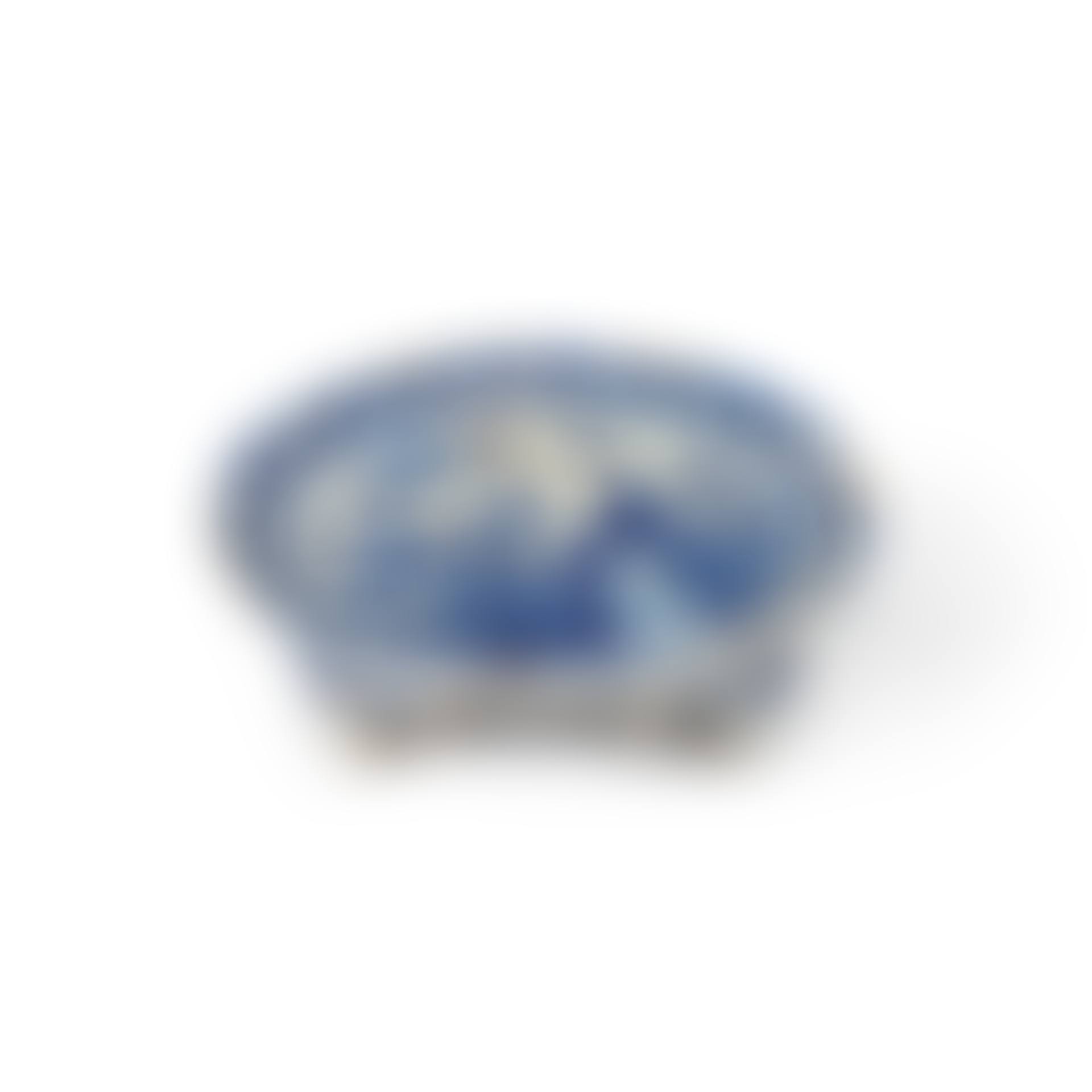 A Dutch Delft Blue and White small circular stand (preview)