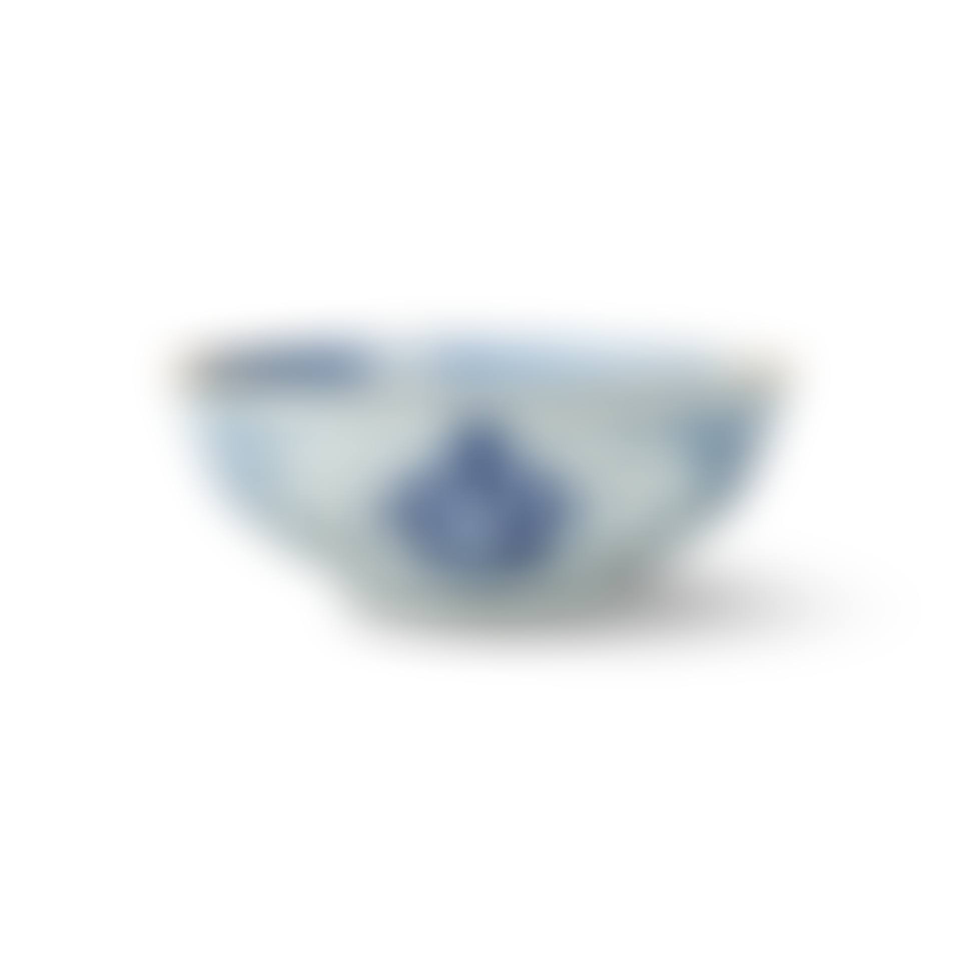 A Rare Chinese Export Blue and White Armorial Small Punch Bowl Qing Dynasty, Yongzheng Period (preview)