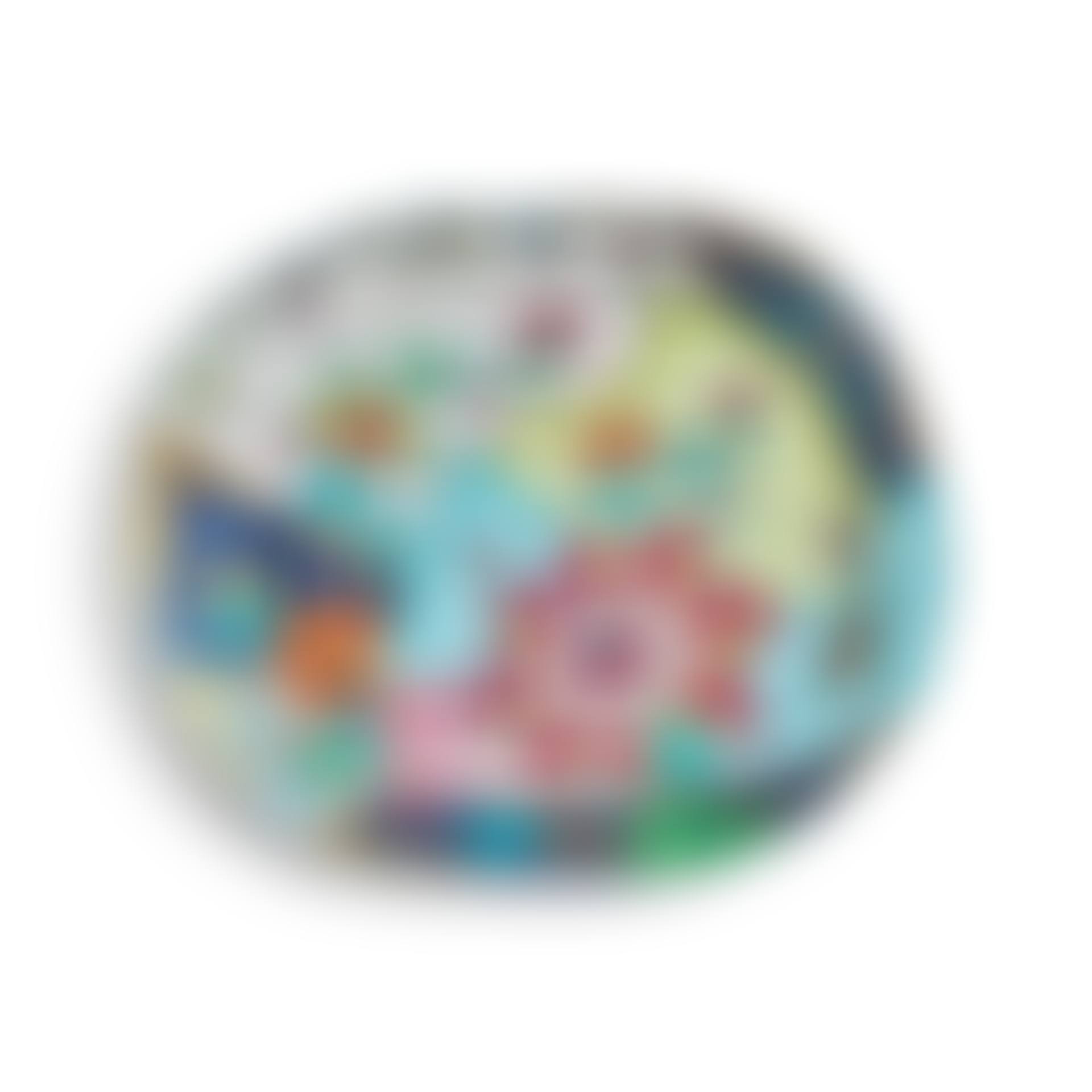 A Chinese Export 'Tobacco Leaf' Pattern Oval Platter Qing Dynasty, Qianlong Period (preview)