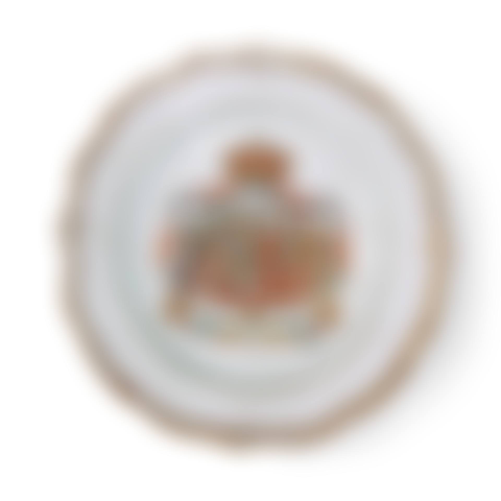 A Rare Small Chinese Export Princely Armorial Dish for the German Market Qing Dynasty, Qianlong Period (preview)