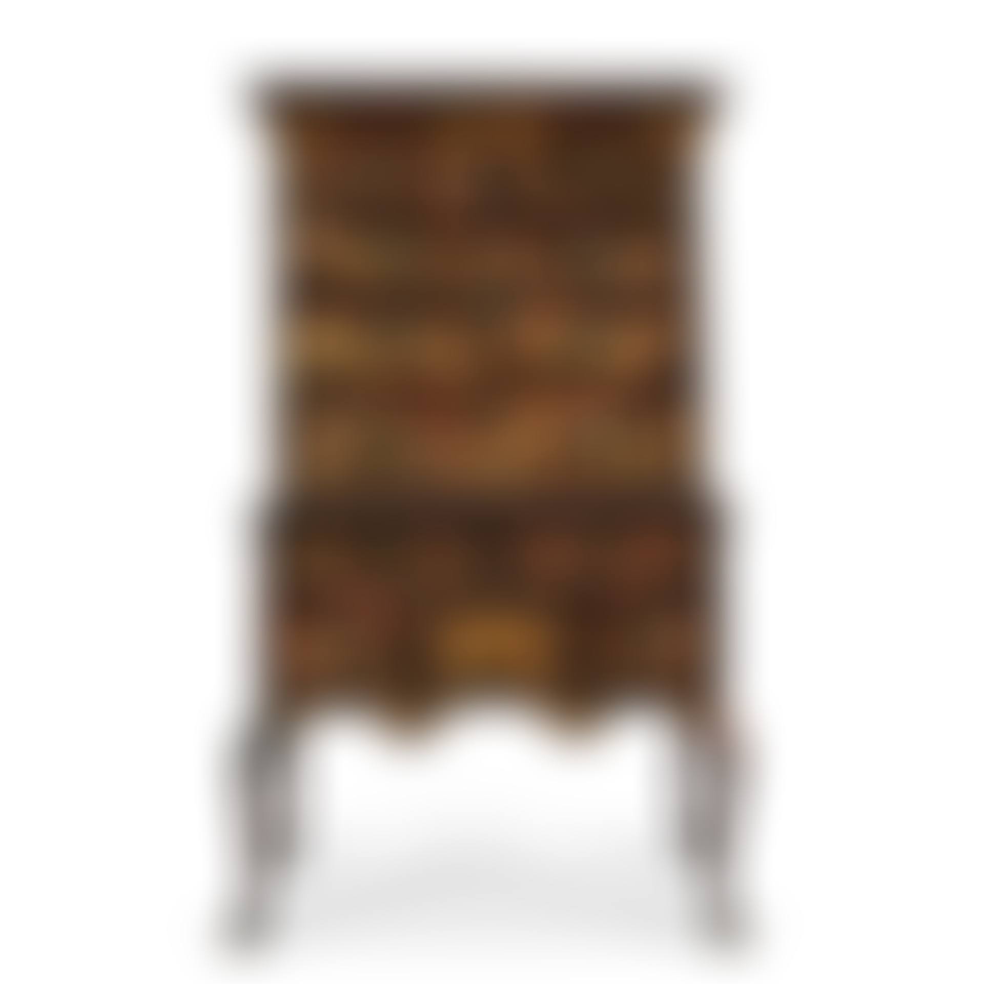 Important Queen Anne Japanned Maple and Pine High Chest of Drawers, Probably Japanned by Robert Davis (d. 1739) and William Randle, Boston, Massachusetts (preview)