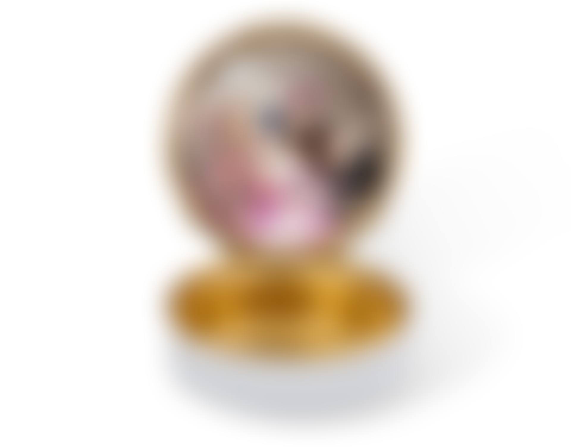 A GILT-METAL-MOUNTED MEISSEN PORCELAIN CIRCULAR SNUFF-BOX AND COVER (preview)
