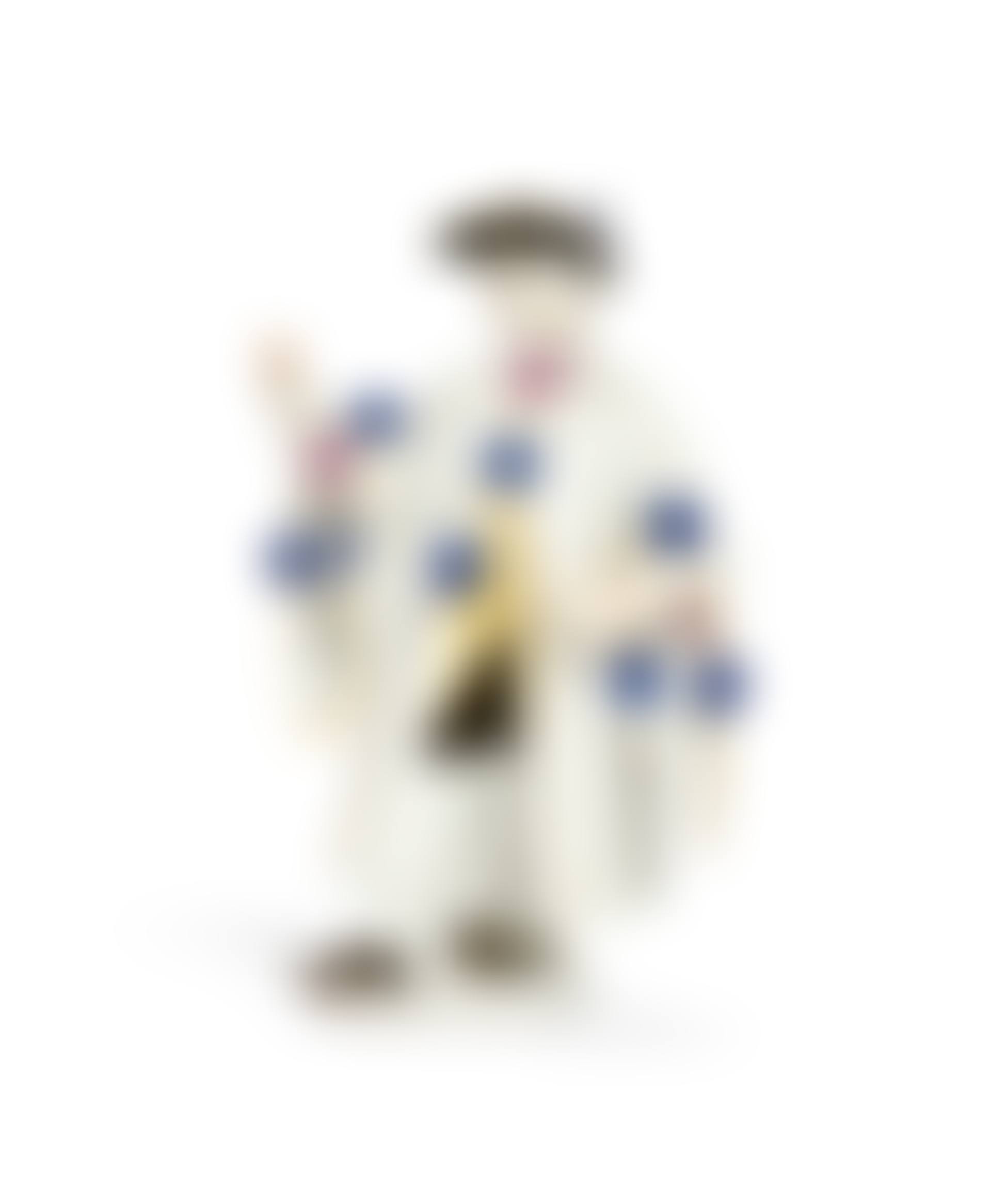 A MEISSEN PORCELAIN FIGURE OF A MASQUERADER, TRADITIONALLY KNOWN AS AVVOCATO OR THE LAWYER FROM THE COMMEDIA DELL"ARTE SERIES (preview)