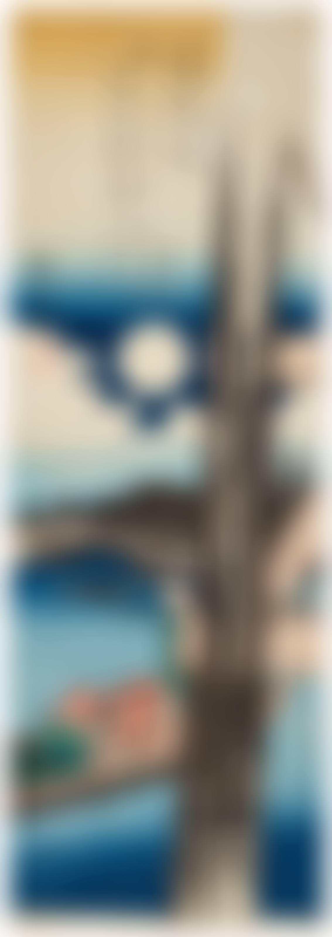 Natsu, Ryogoku no tsuki (Moon at Ryogoku Bridge in the summer) (preview)