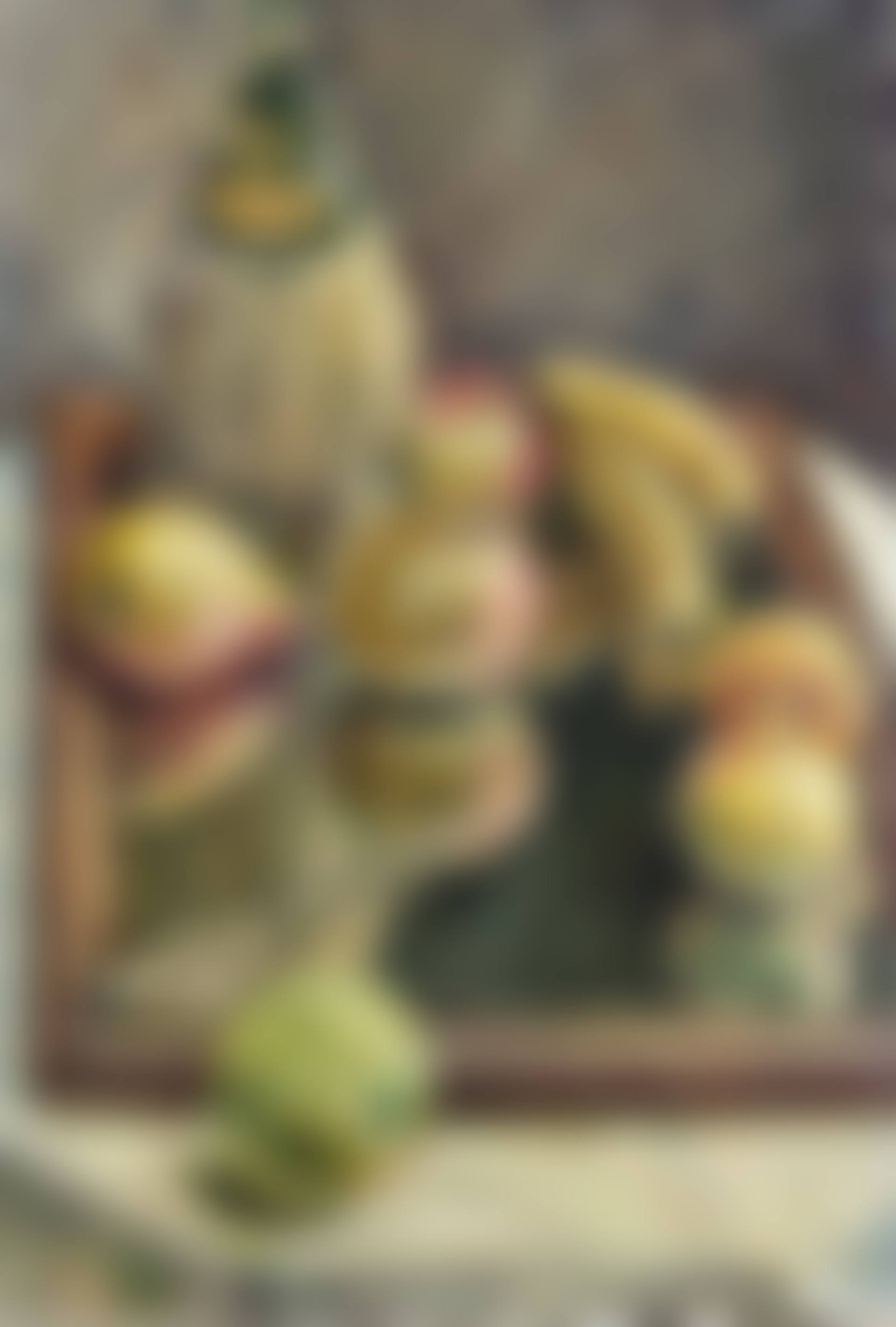 "Still life on mirror with flask" (preview)