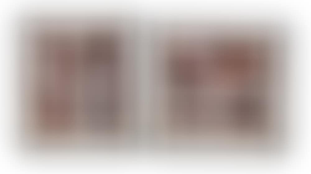 Two Frame Pairs of Bark Paintings form Gunbalanya (Oenpelli) (preview)