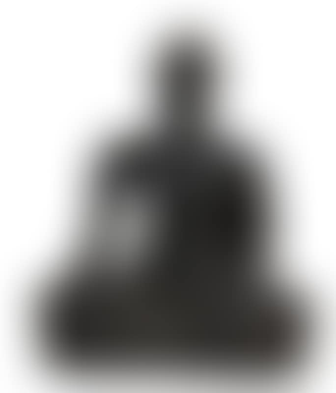 THAI BRONZE SEATED BUDDHA (preview)