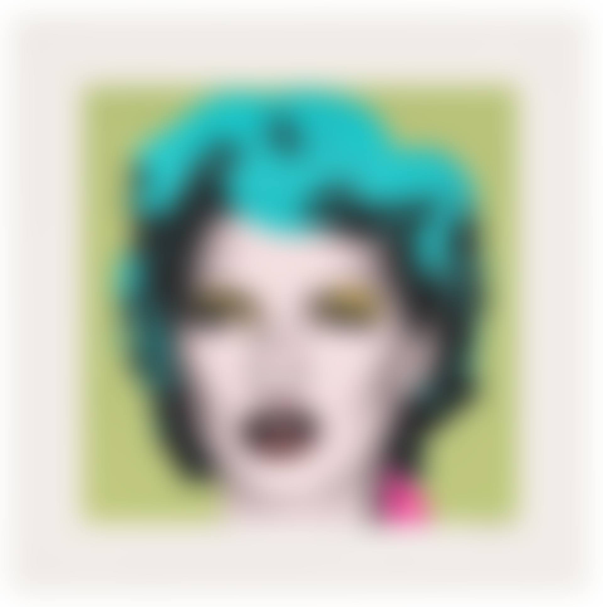 Kate Moss: Green, Hair Turquoise Blue (preview)