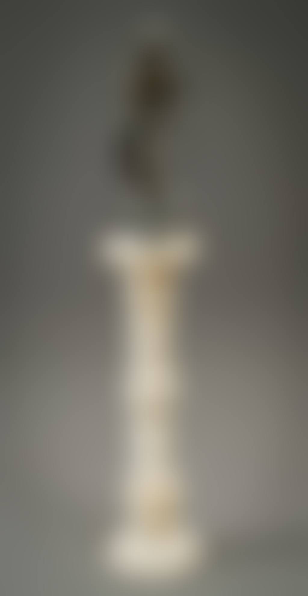 "Hunter with Bow" Figural Bronze with Alabaster Pedestal (preview)