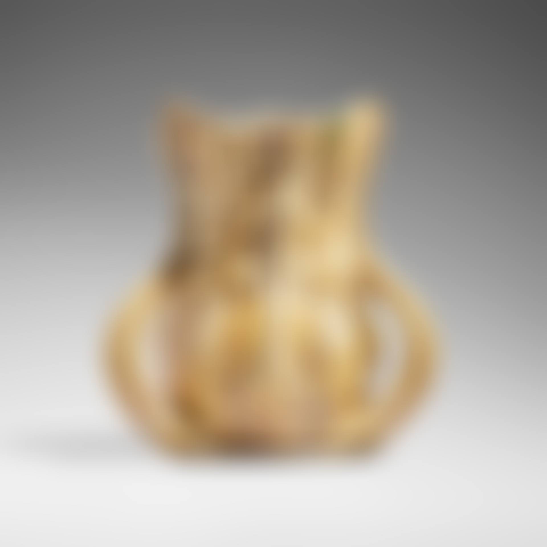 Rare Favrile Pottery tyg with chard leaves (preview)