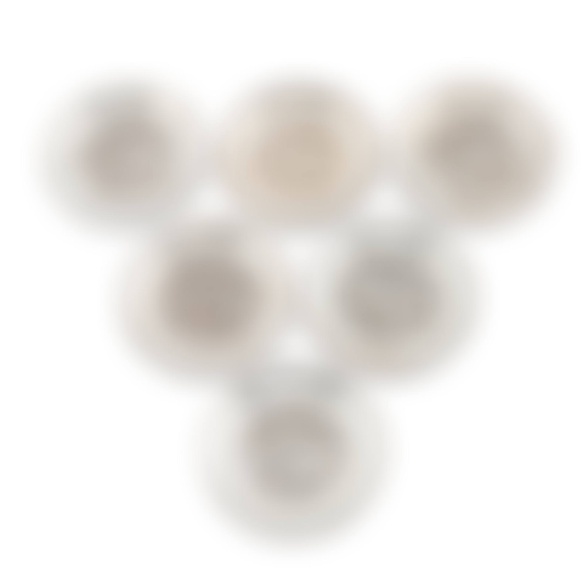 SET OF SIX DUTCH .833 SILVER COASTERS (preview)