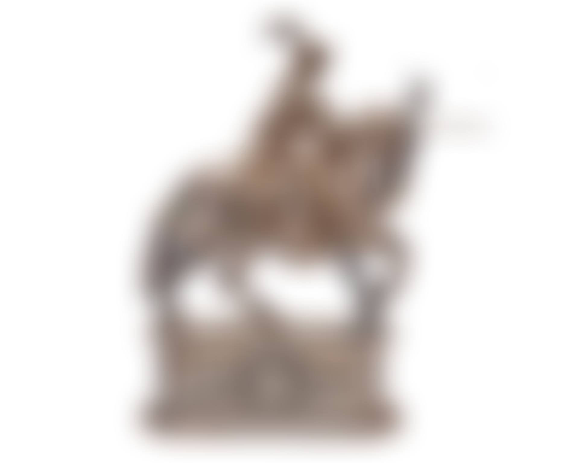 German Silver Figure Of A Jousting Knight On Horseback (preview)