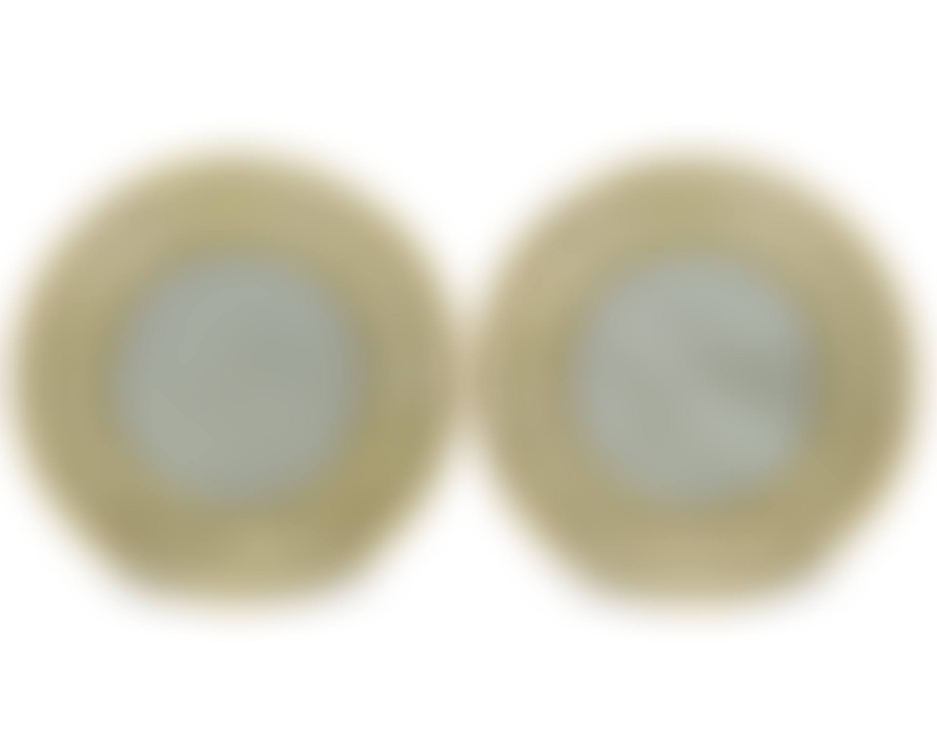 Pair Of Italian Giltwood And Ebonized Iron And Part-Etched Mirrors (preview)
