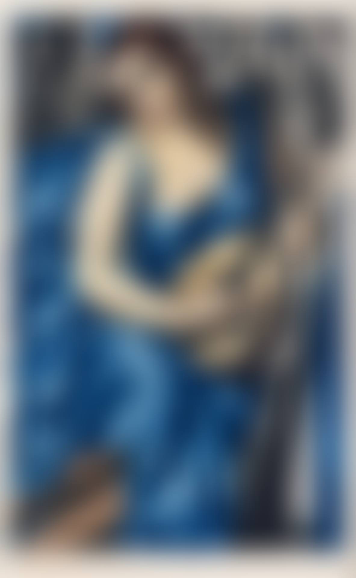 Woman with mandolin (preview)