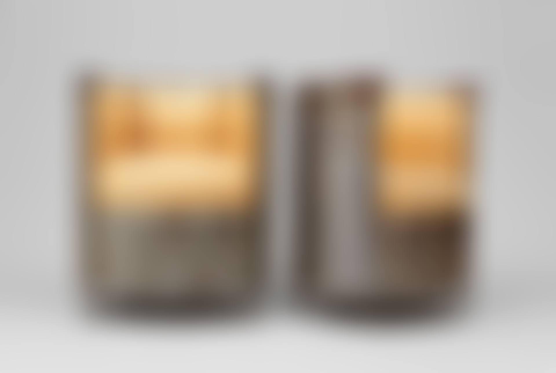 Armchairs, a pair. "Mooseskin chair" (preview)