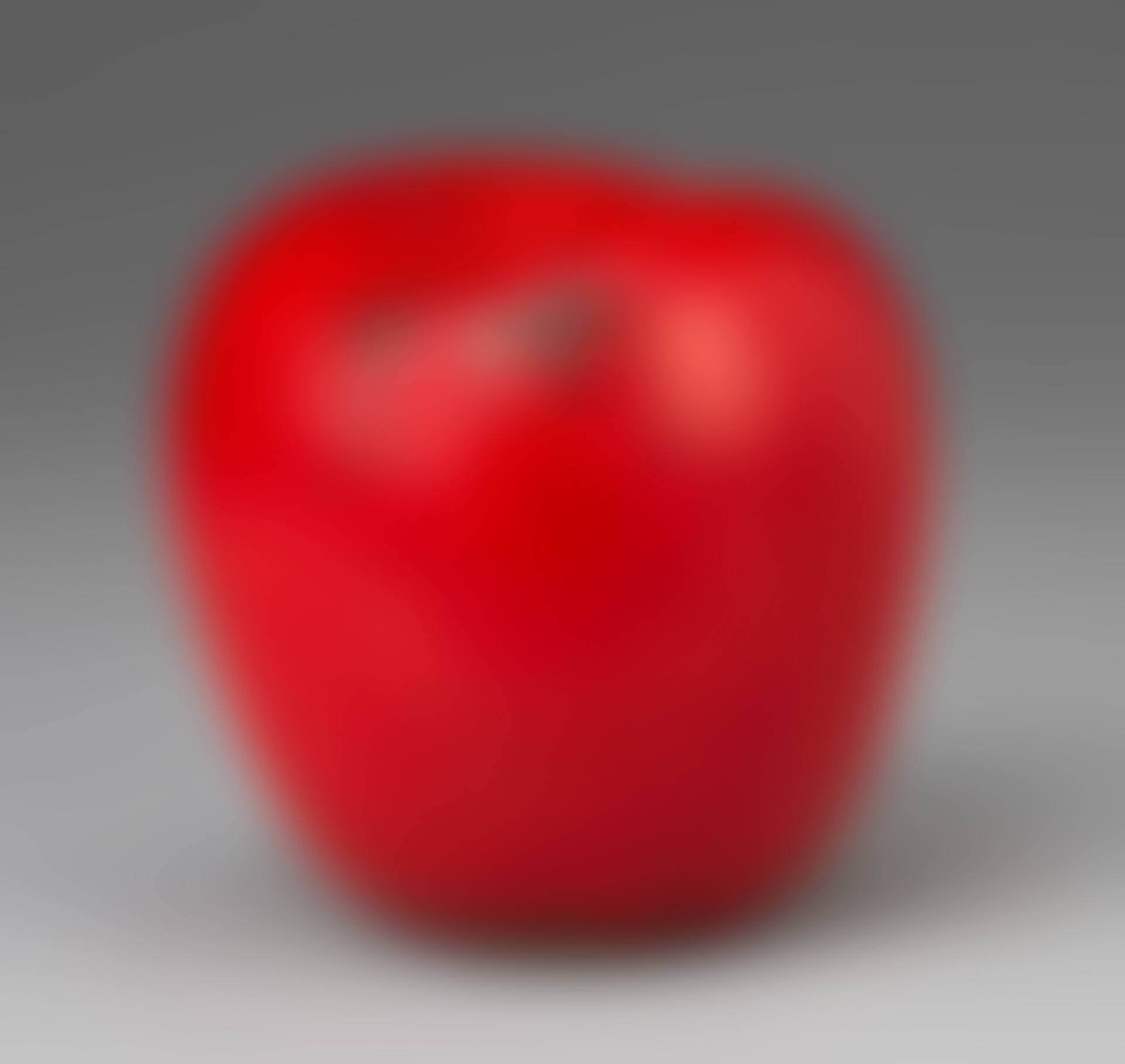 Sculpture in wood of apple; A Hans Hedberg faience apple (preview)