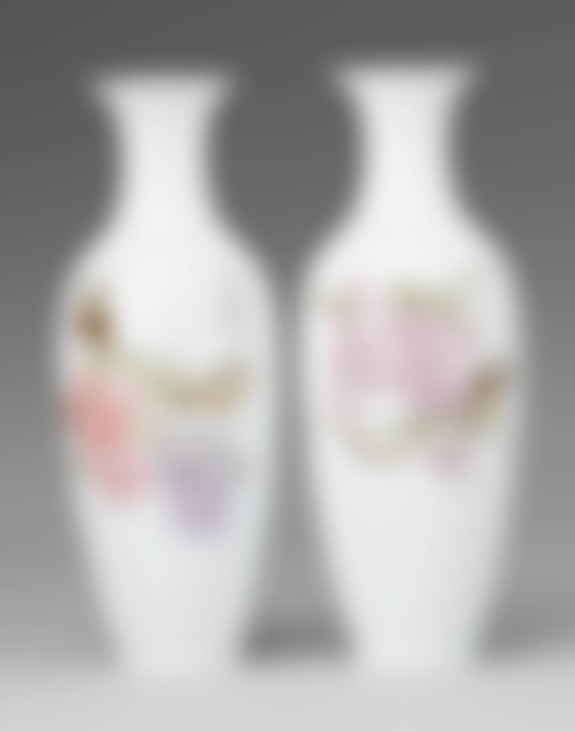 A pair of famille rose vases (preview)