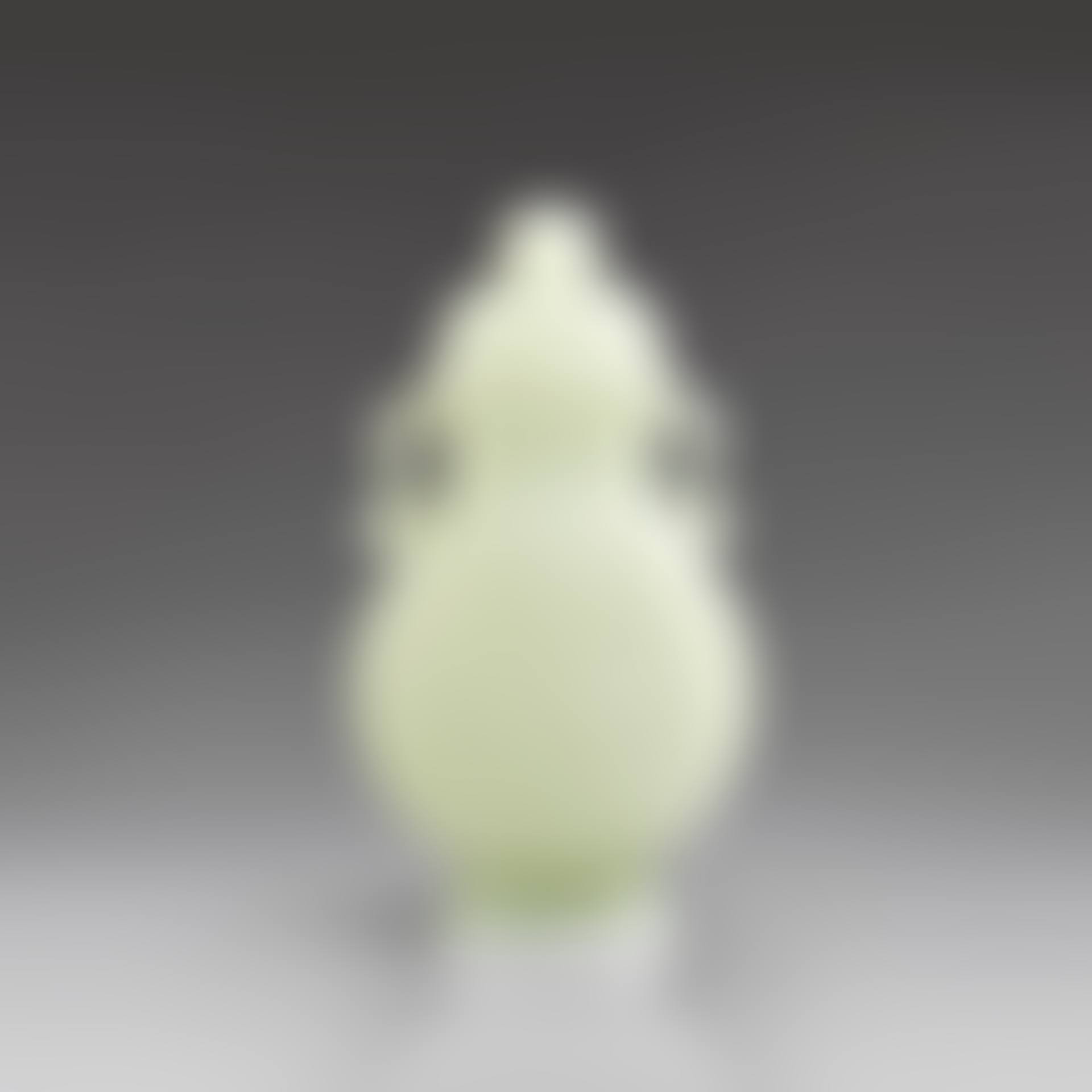 A pale celadon jade vase and cover (preview)