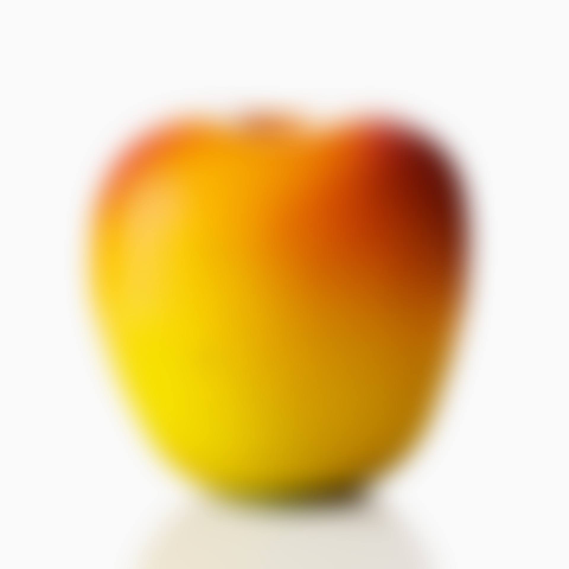 Sculpture in the shape of an apple; A Hans Hedberg faience apple sculpture (preview)