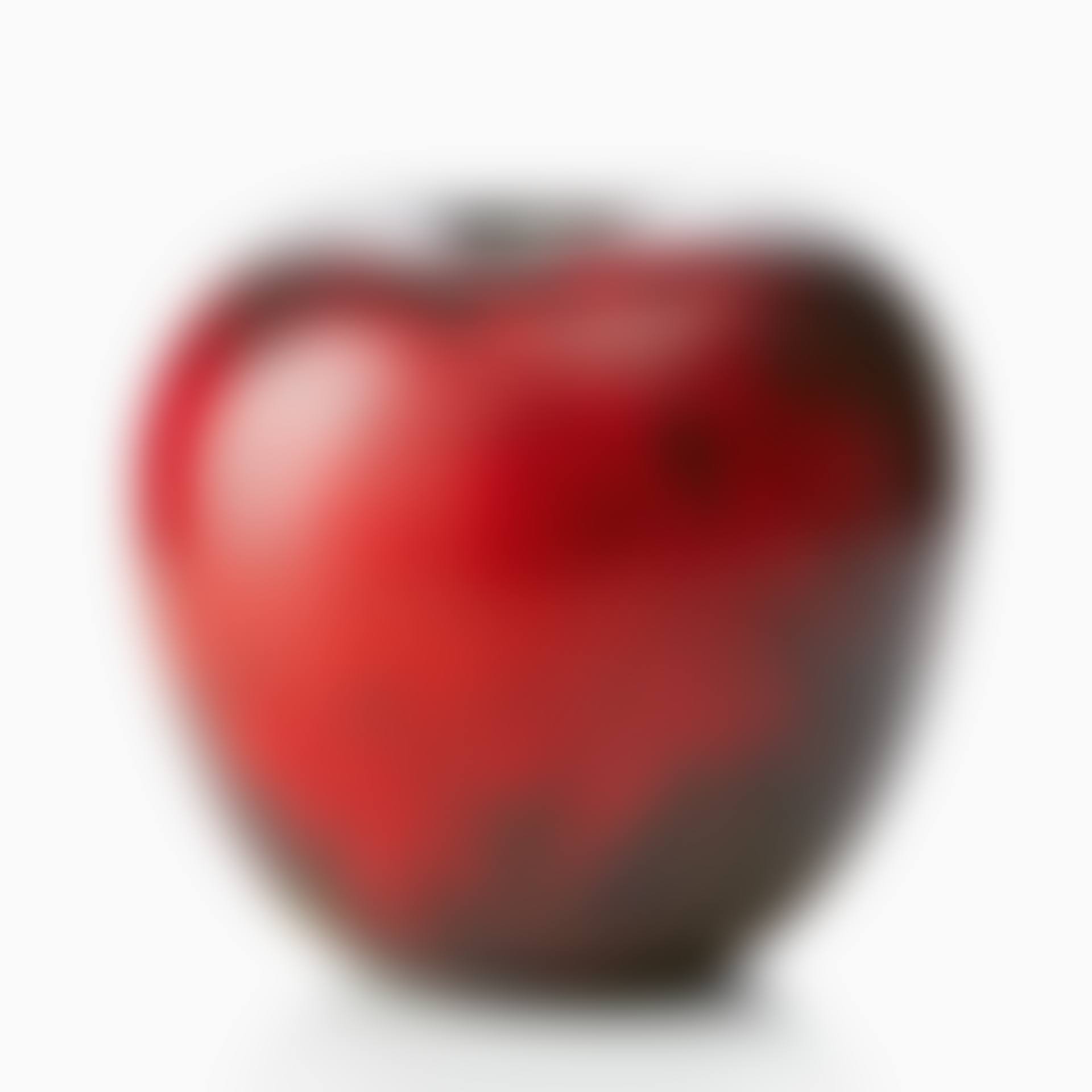 Sculpture in the shape of an apple (preview)