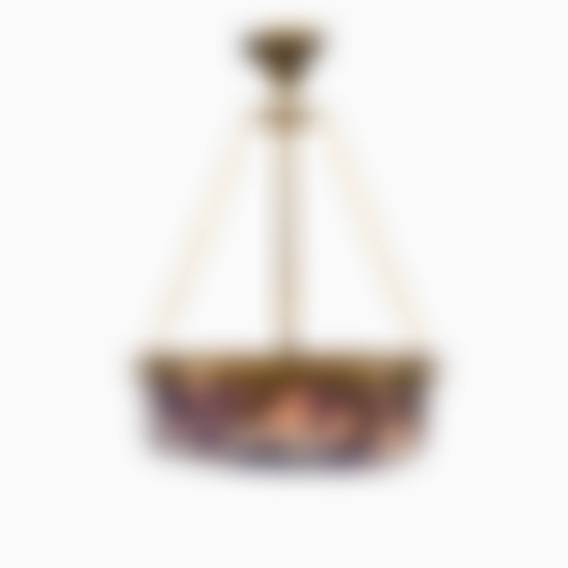 Art Nouveau cameo glass suspension light (preview)