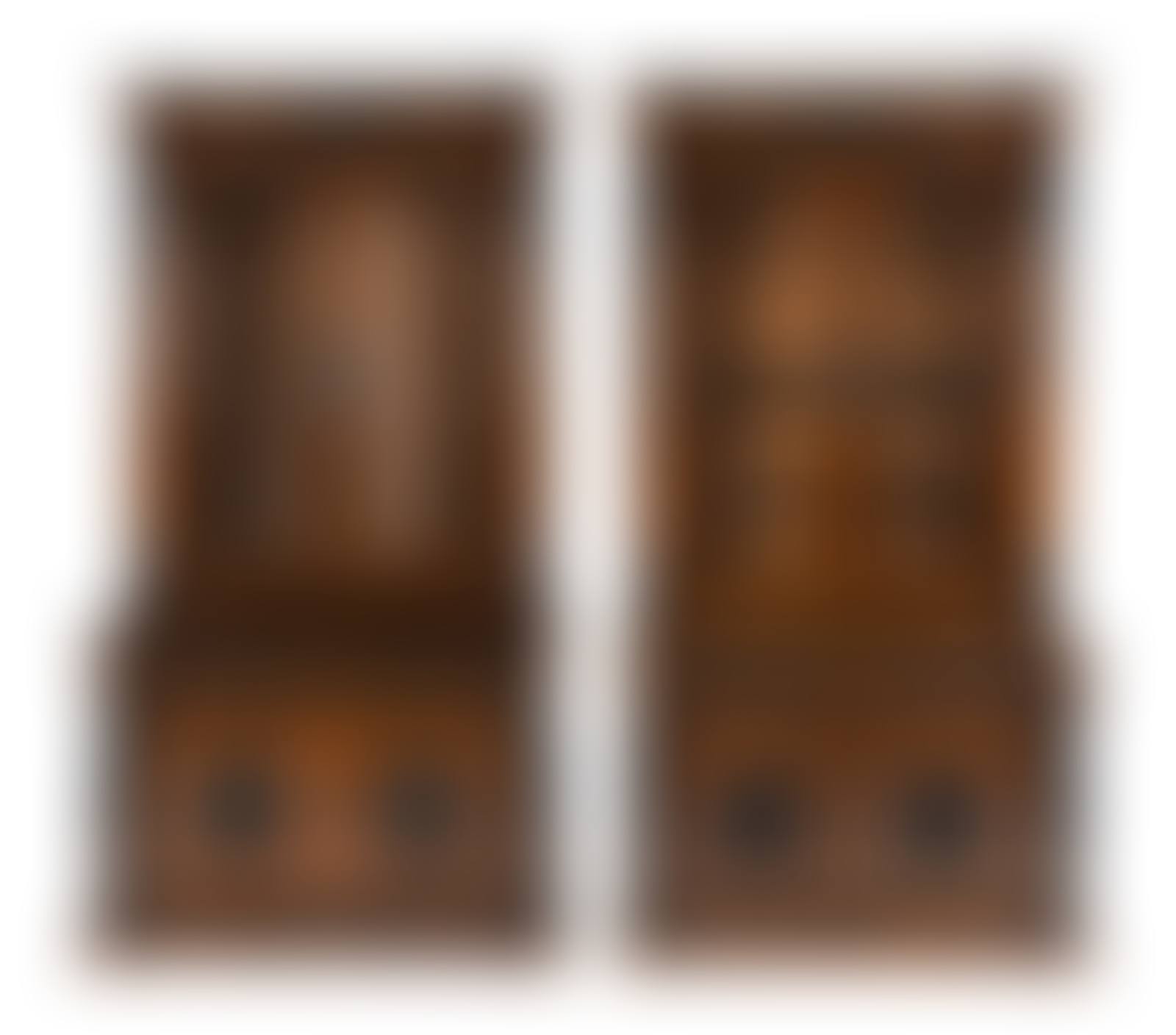 A Pair of German Burl Walnut and Part Ebonized Library Cabinets (preview)