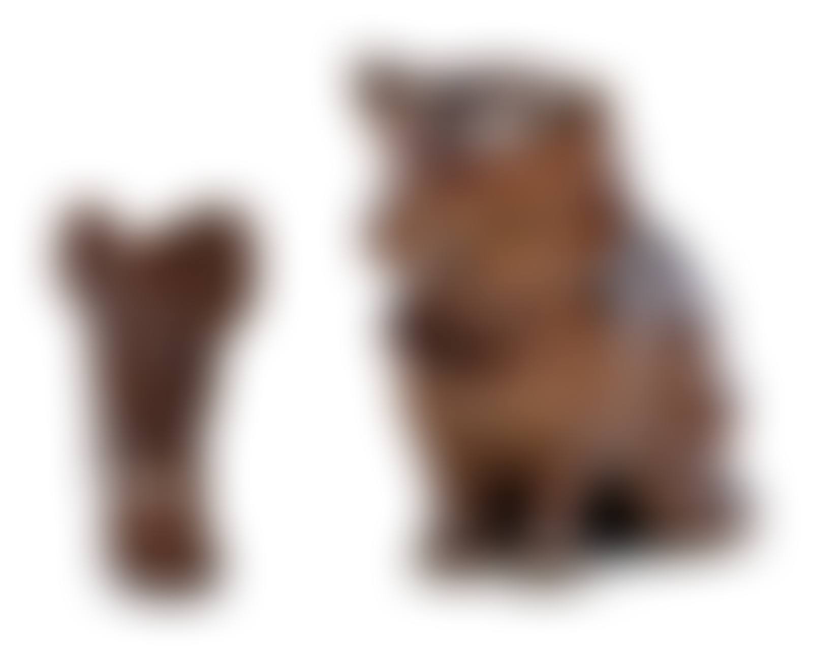 A Rare Sewer Tile Seated Kitten (preview)
