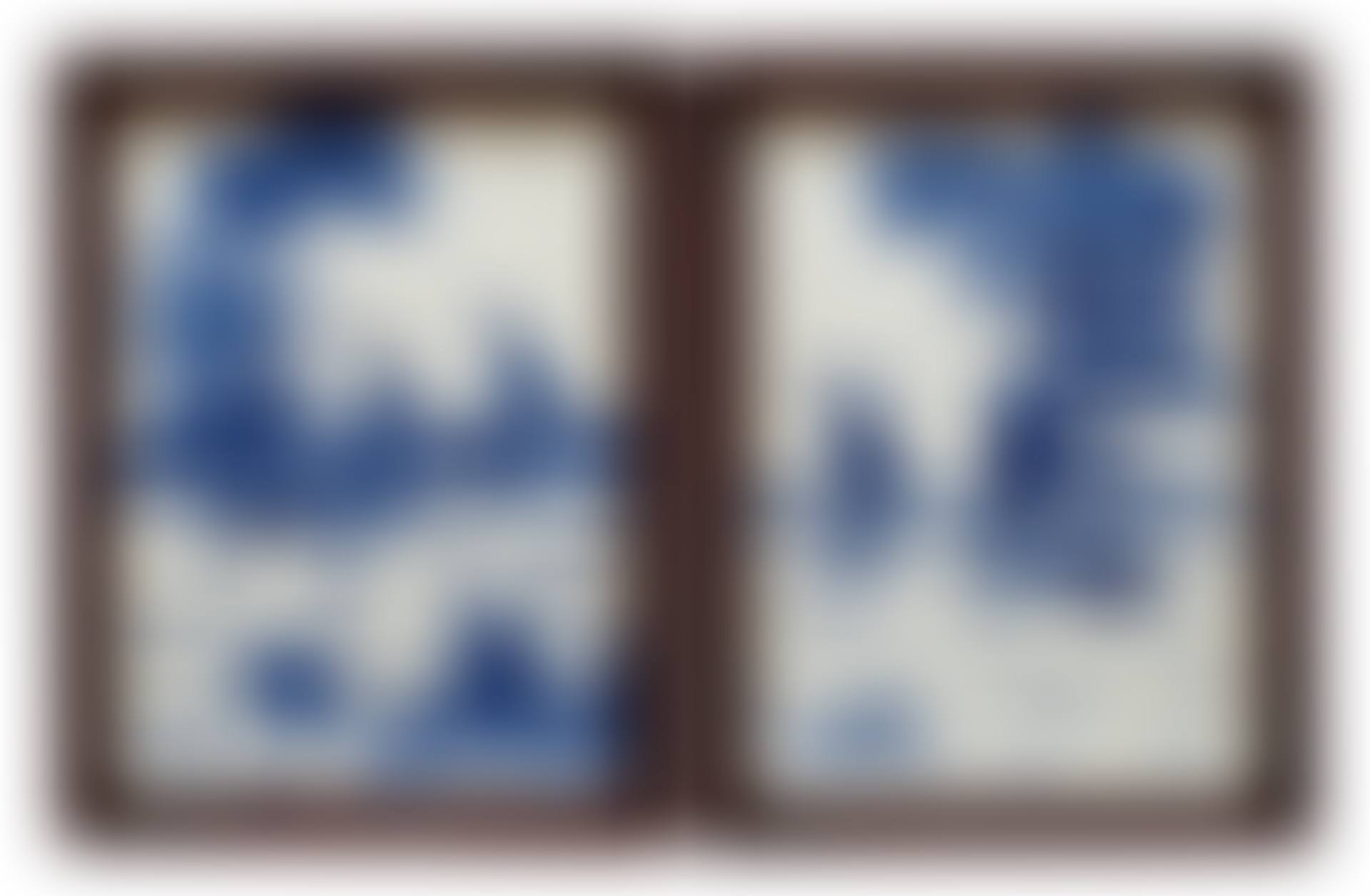 Porcelain plates, a pair of China (preview)