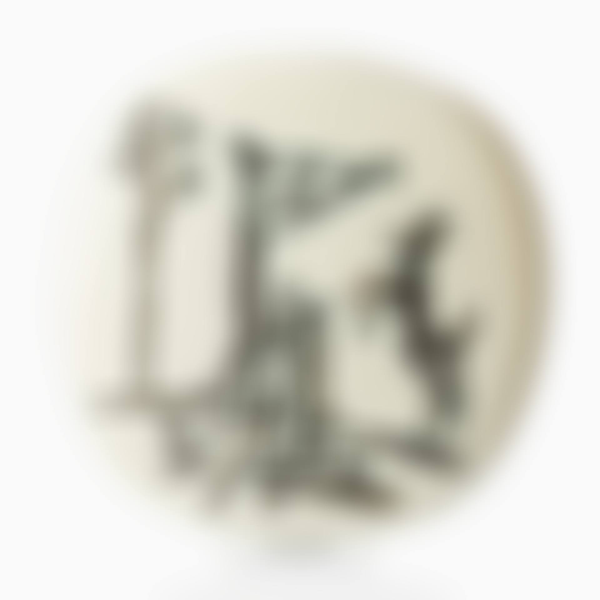 Plaque. "Joueur de flûte et chèvre"; A Pablo Picasso "Joueur de flûte et chèvre" (A.R. 382) (preview)