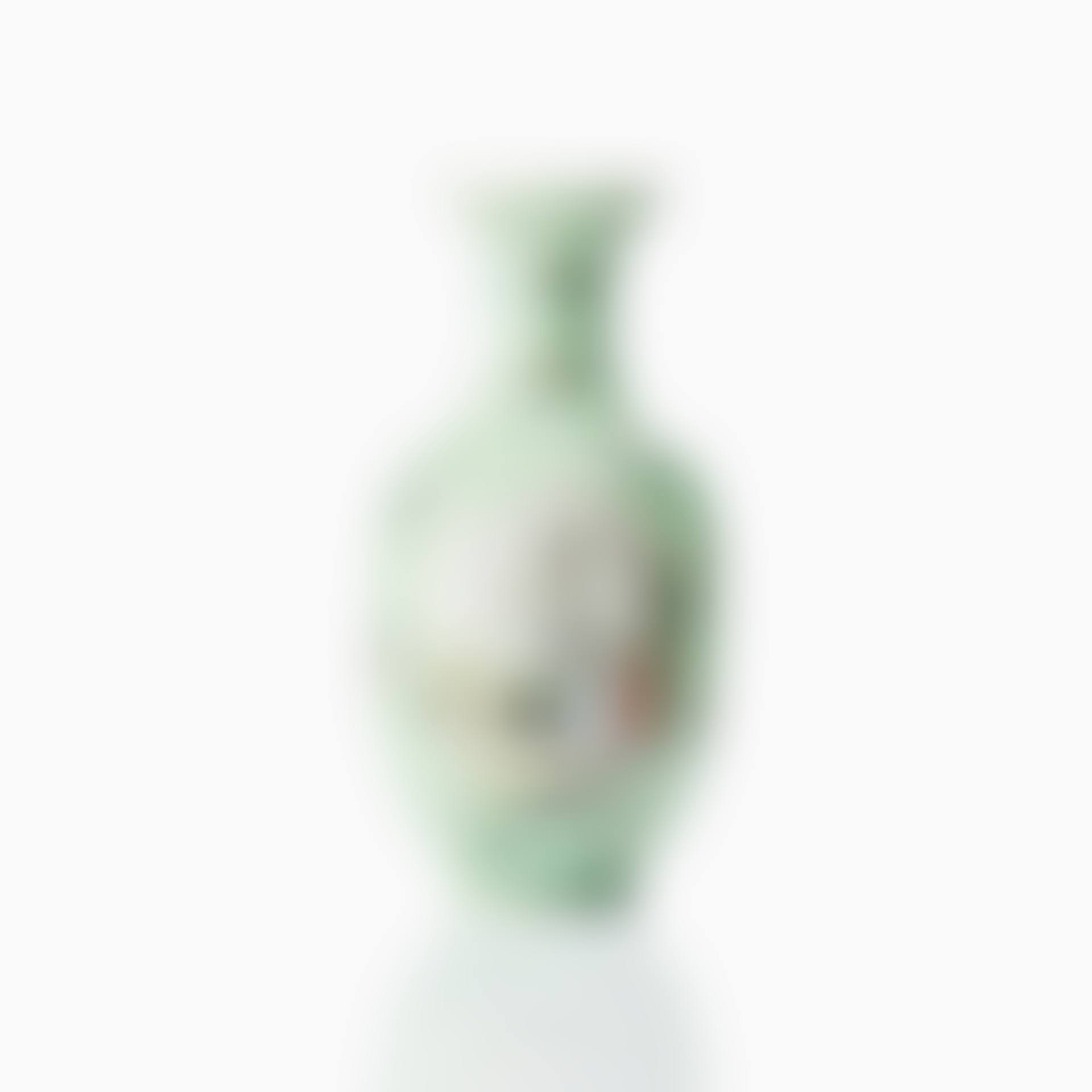 A green sgraffiato vase Of ovoid form (preview)