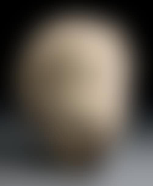 Three-quarter straight hairless male head (preview)