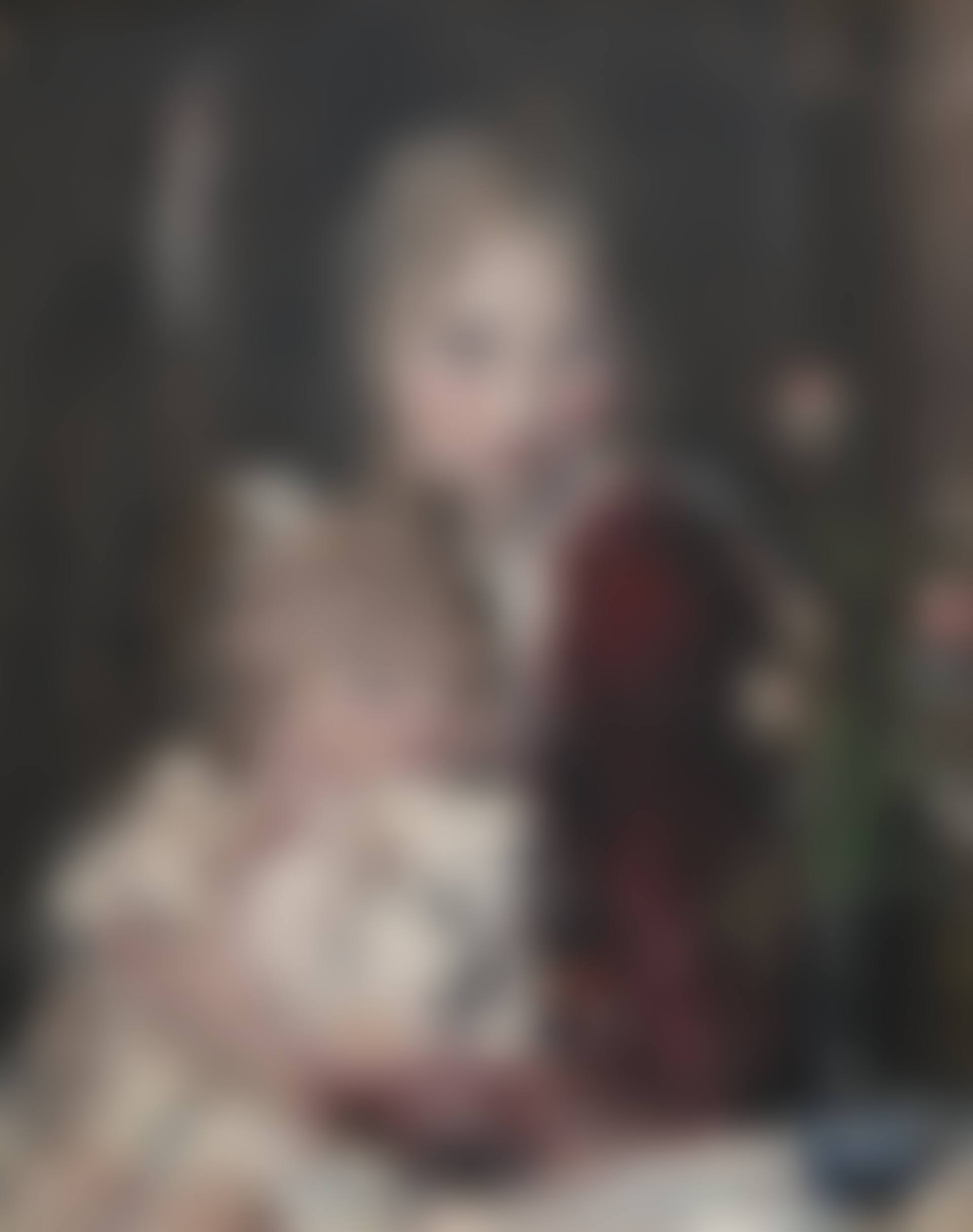 Two sisters in an interior (preview)