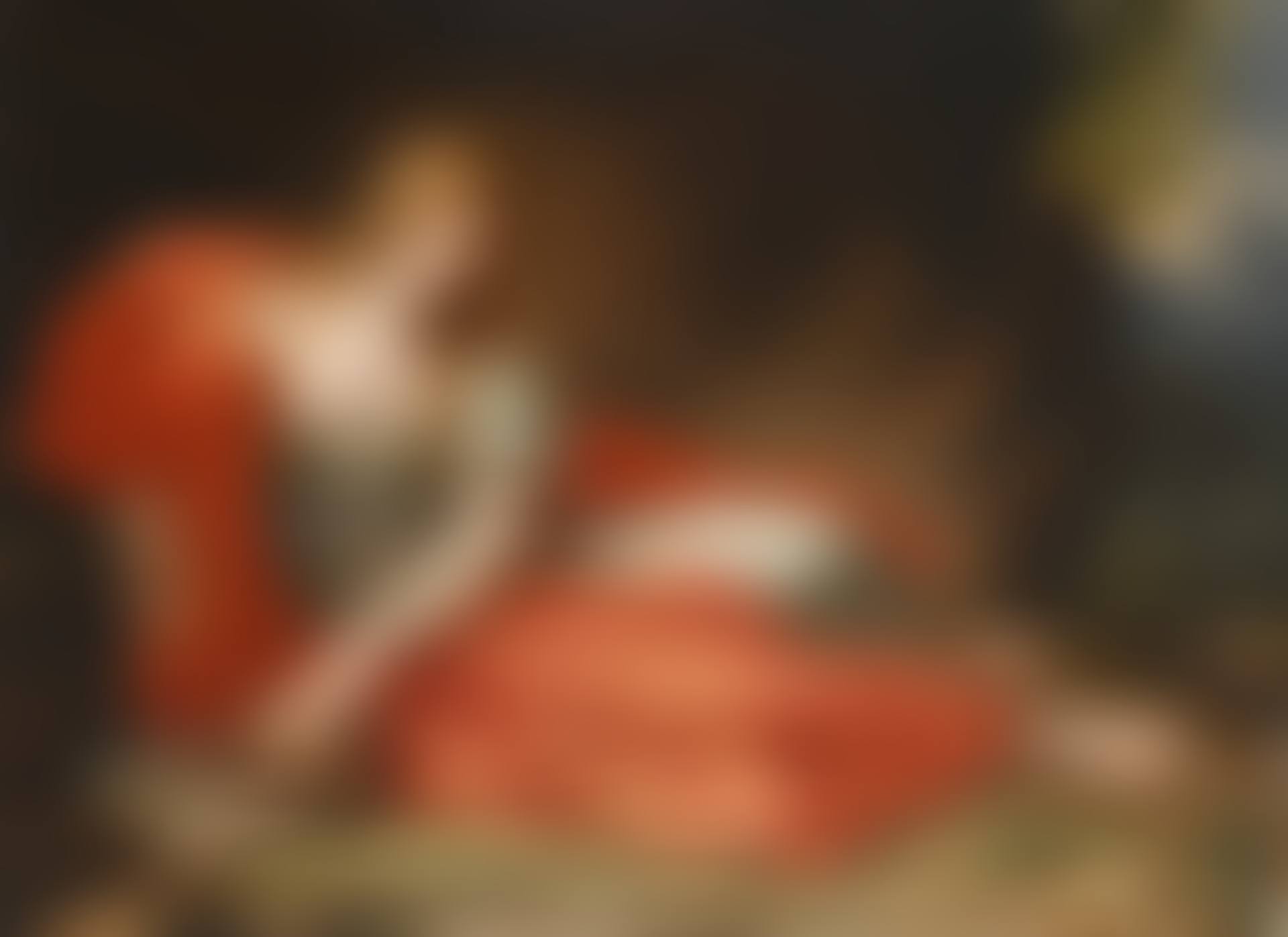 Penitent Mary Magdalene in a landscape (preview)