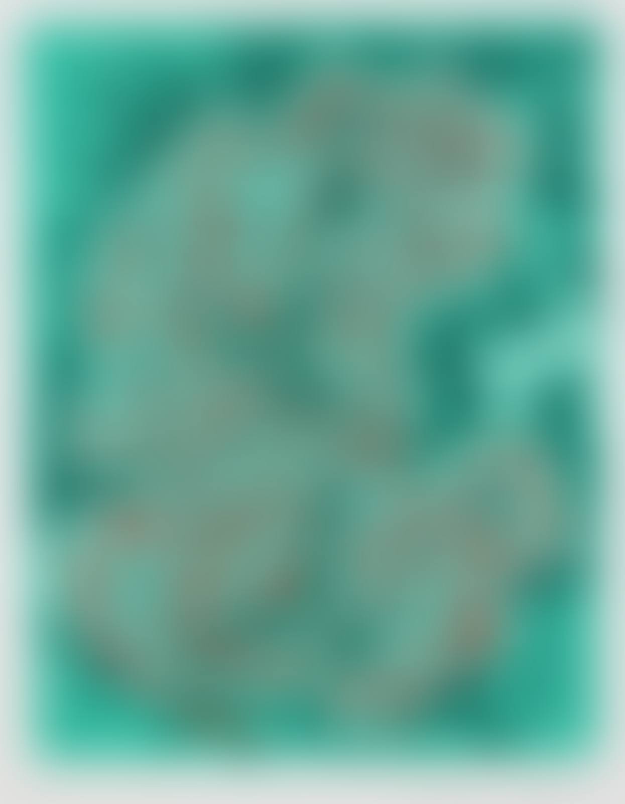 Green abstract; Bird figure (preview)