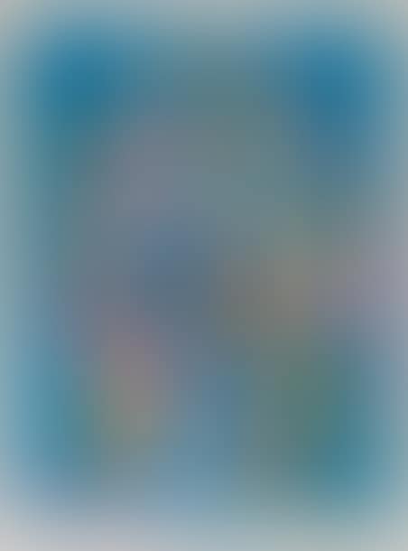 Composition on blue background (preview)