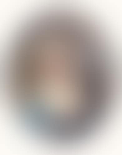 Portrait of a woman with blue fur (preview)
