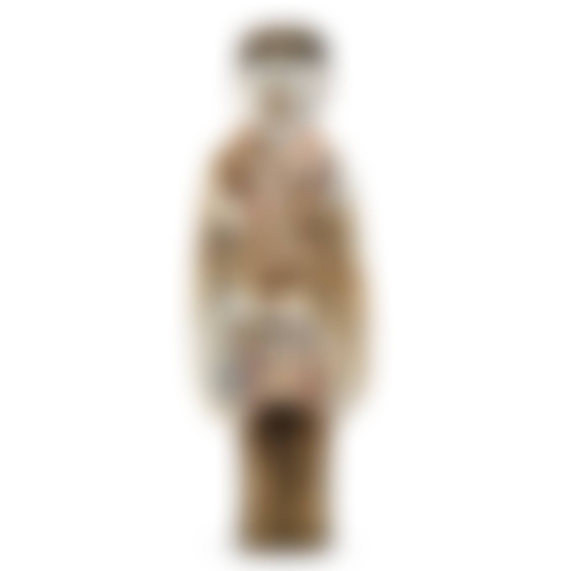 A painted pottery torso of a court lady Han dynasty | 漢 彩繪陶仕女半身俑 (preview)