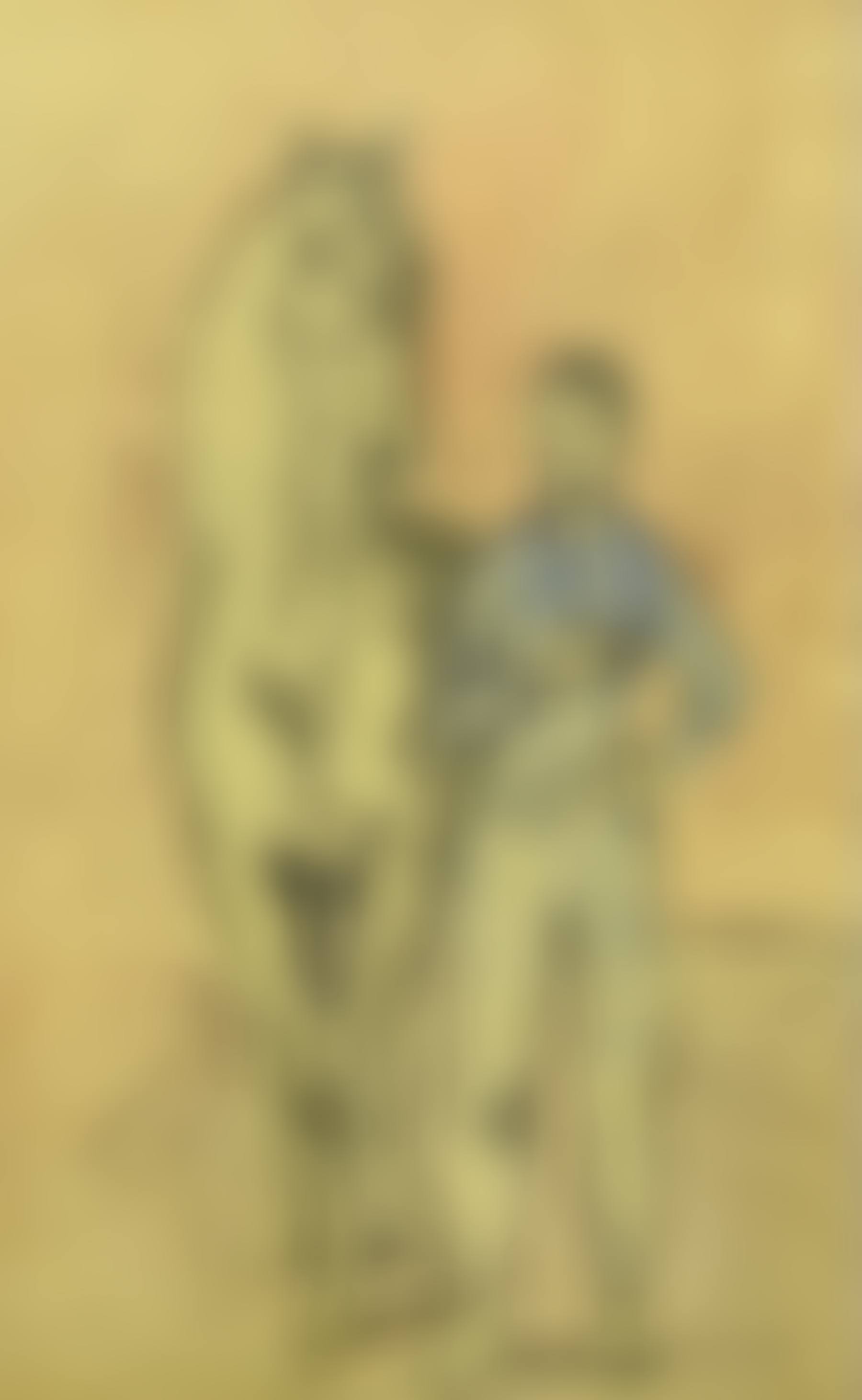 Horse with a Youth in Blue (preview)