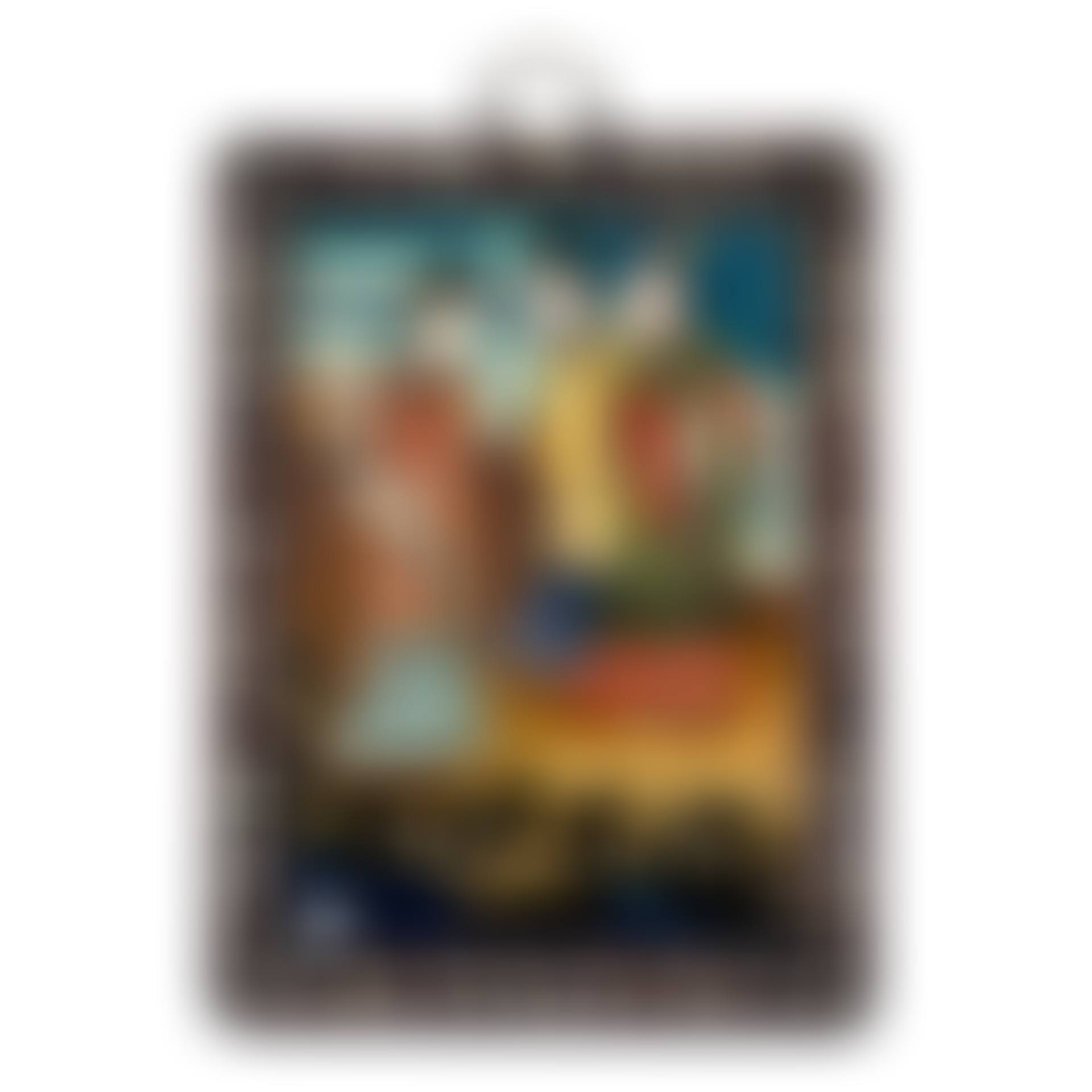 A reverse glass 'figure' painting Late Qing dynasty | 清末 宮廷人物圖鏡畫 (preview)