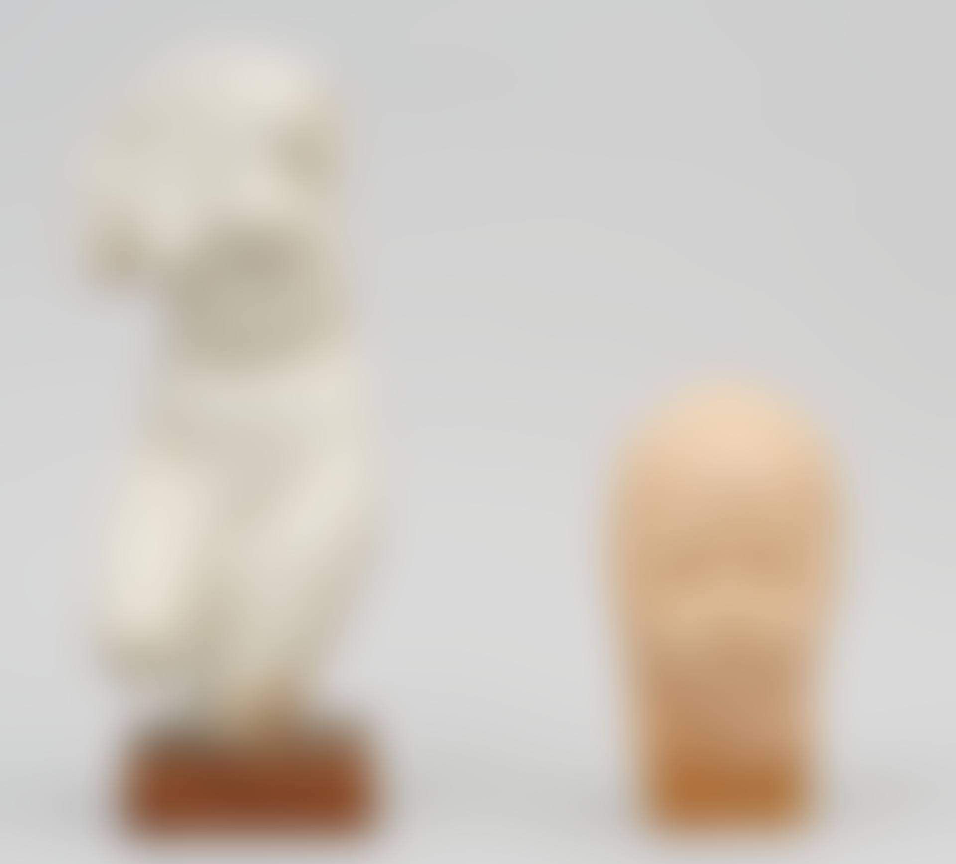 Two sculptures; Woman torso and Girl (preview)